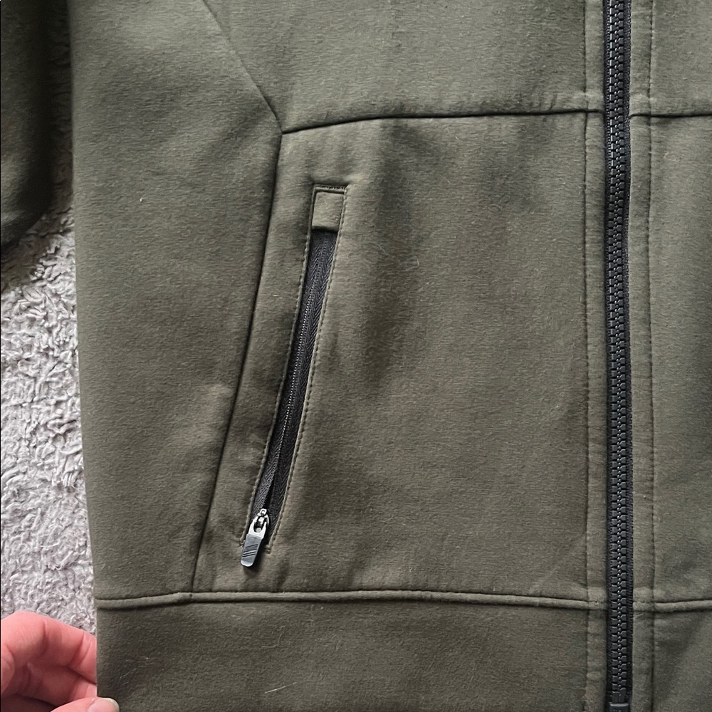 NWOT Boys DSG Olive Green Full Zip Hoodie | XL (18) - Picture 3 of 6